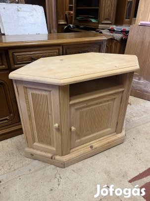 Manó bútor Poki tömör fenyő fa sarok szekrény Országos kiszállítás