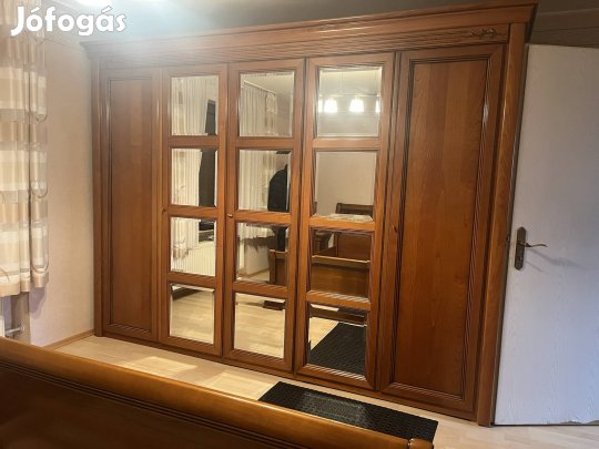 Manó bútor Szendi cseresznye furnéros hálószoba Országos kiszállítás