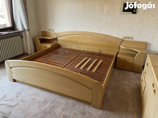 Manó bútor Tiri tömör fa komplett hálószoba Országos kiszállítás