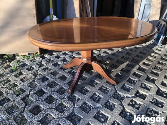 Manó bútor Vang intarziás dohányzó asztal Országos kiszállítás