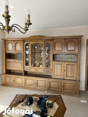 Manó bútor Wöris tölgyfa frontos szekrénysor Országos kiszállítás