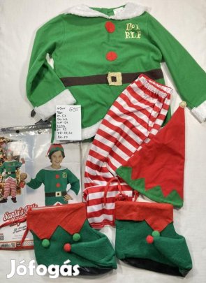 Manó jelmez, karácsonyi jelmez G95