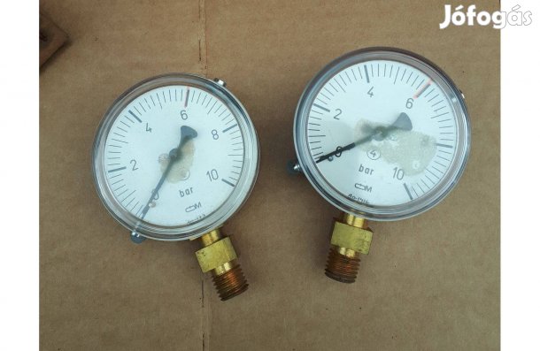Manométer 10 bar új eladó !