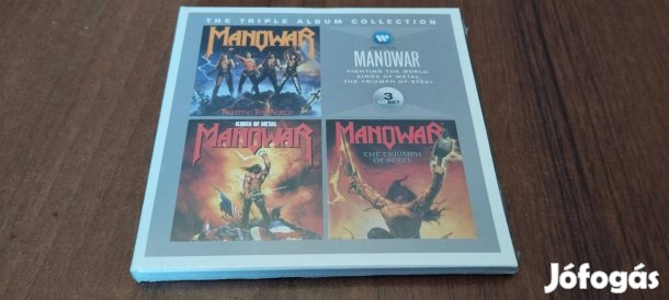 Manowar 3CD szett