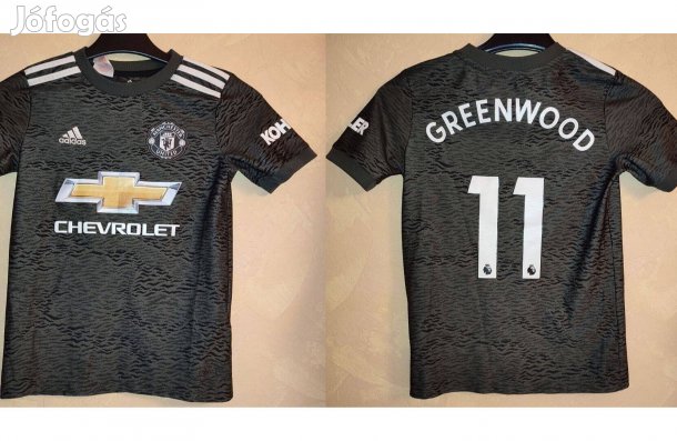 Manson Greewood Manchester United eredeti zöld adidas gyerek mez 140