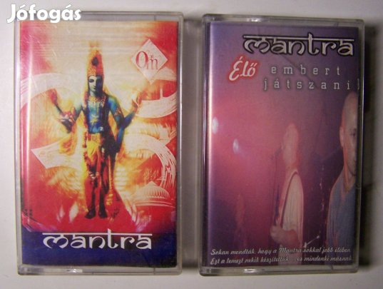 Mantra kazetták: Om / Embert játszani - Élő (ár / 2 db)