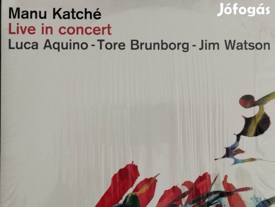 Manu Katché - Live in concert Dupla LP Audiofil 180 gr. -os hanglemez