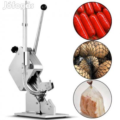 Manuális kolbász, szalámi klipszelő ajándék 4000 Klipsz 1 Év Garancia