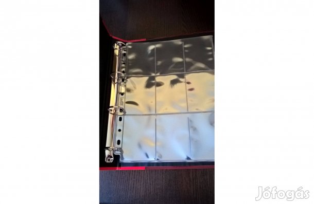 Mappa lap Ultra Pro Platinum 9 zsebes 11 lyukas kártyatartó fólia