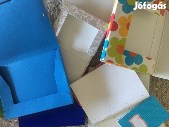 Mappák, füzetboxok