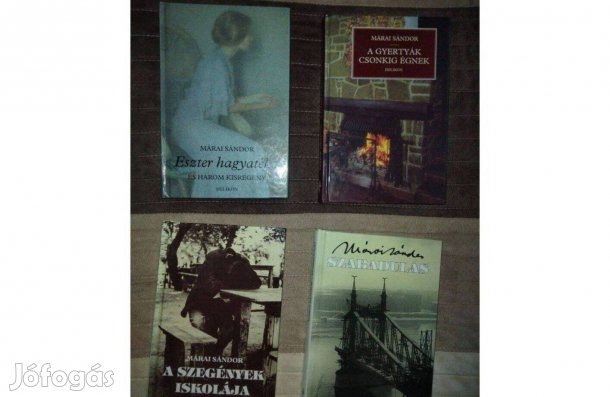 Márai Sándor könyvcsomag 4 darab