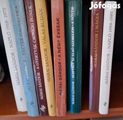 Márai könyvek eladó