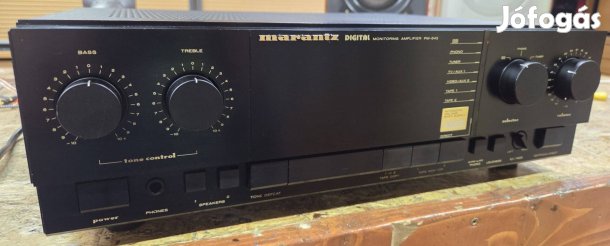 Marantz PM54 II fekete színű, sztereo erősítő, szép állapot, hibával