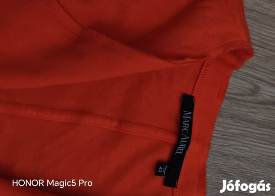 Marc Aurel modál pamut korall női kardigán