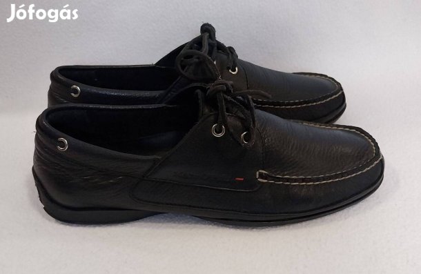 Marc OPolo férfi félcipő: 44, fűzős, fekete, bőr