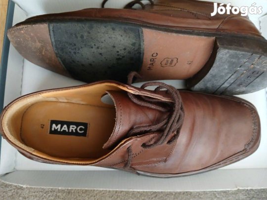 Marc, barna, bőr férfi, alkalmi cipő eladó