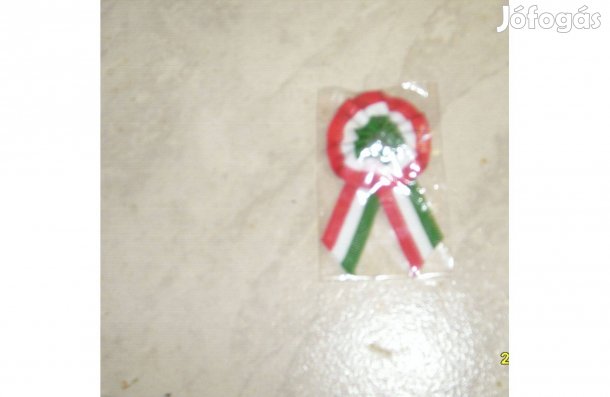 Március 15. - Kokárda 8 x 5 cm - Új