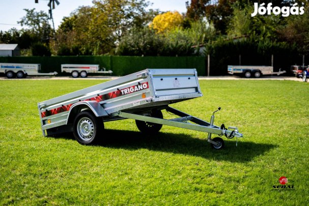 Március 31-ig új utánfutó (233x132cm) akciósan rendszámmal 506.000 Ft
