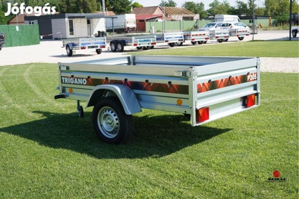 Márciusban akciós új billenős utánfutó forgalomba helyezve Kecskeméten