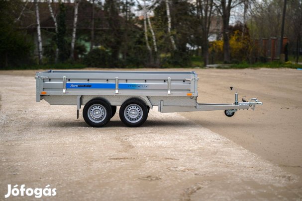 Márciusi akció - Kecskeméten 300x150cm-es új utánfutó - rendszámmal