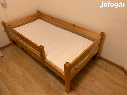 Marcus fenyő gyermekágy (168x88) és aloe vera kókuszmatrac (160x80)