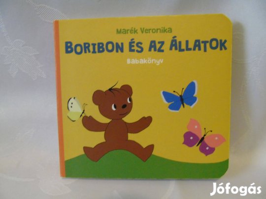Marék Veronika Boribon és az állatok Babakönyv 2022