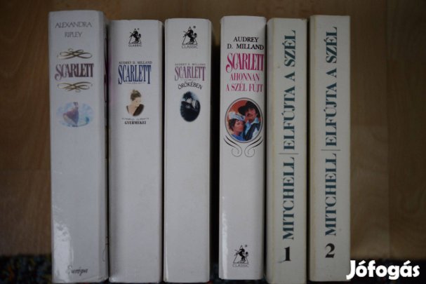 Margaret Mitchell: Elfújta a szél 1-2, Scarlett könyvek