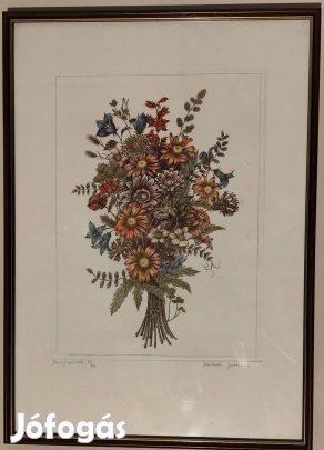 Margaréták rézkarc 