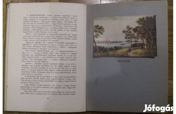 Margitsziget 1940 - Rexa Dezső - Officina Antik Szép Ritka Könyv!