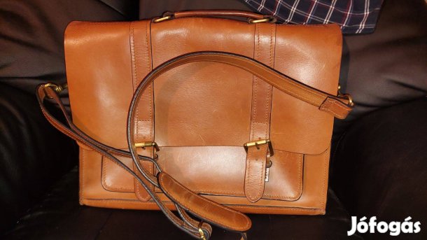 Marha bőr irattáska
