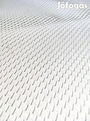 Marhabőr fehér krokodil mintás nappabőr