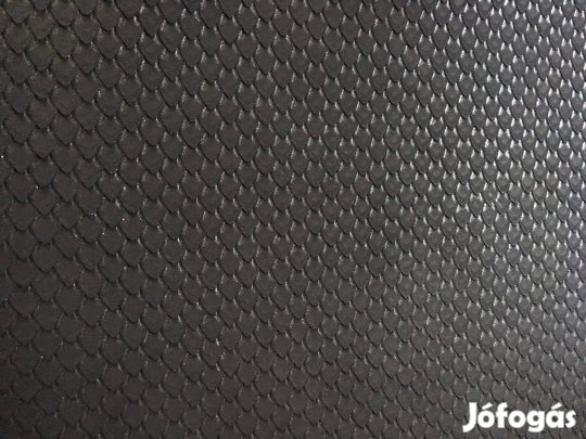 Marhabőr fekete krokodil mintás nappabőr