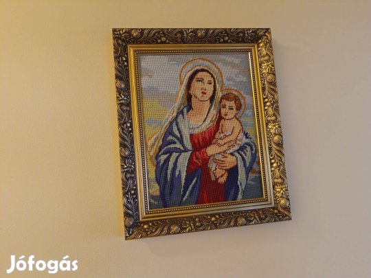 Mária gyermekével gobelin kép (zozizo)