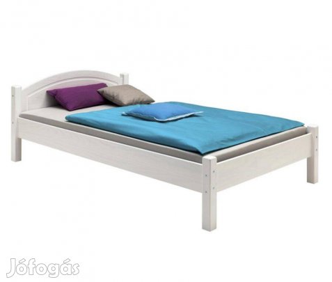 Marie 100 x 200 fenyő heverő ágykeret (fehér) 73006