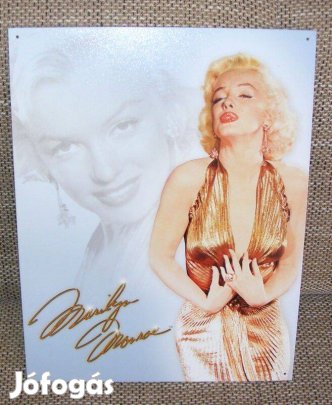 Marilyn Monroe fémtábla