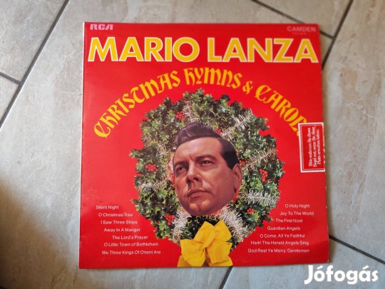 Mario Lanza- bakelit hanglemez Kiváló állapotban Ex