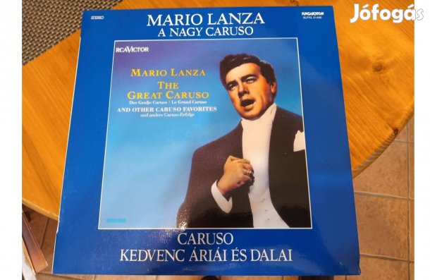 Mario Lanza bakelit hanglemez eladó