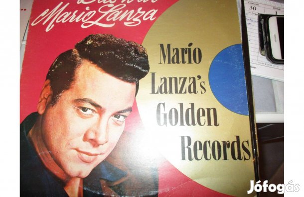 Mario Lanza és Luciano Pavarotti bakelit hanglemezek eladók