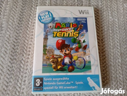 Mario Power Tennis eredeti Nintendo Wii játék