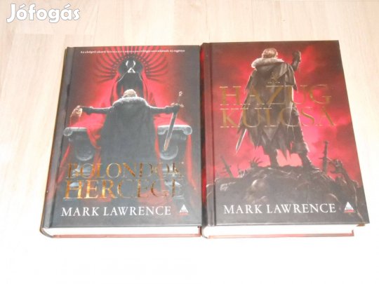 Mark Lawrence: Bolondok hercege + A hazug kulcsa Új (0549)
