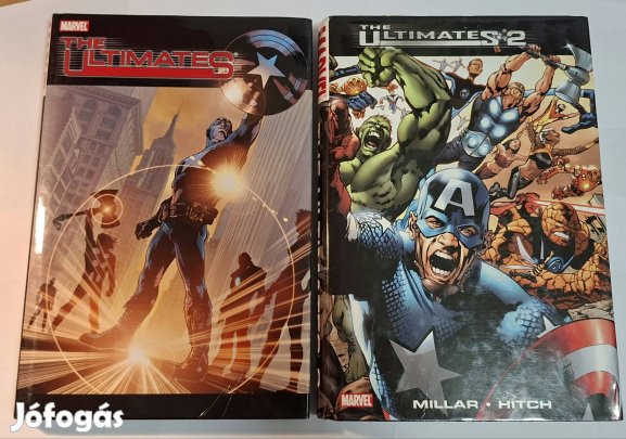 Mark Millar - The Ultimates 1-2. HC (angol nyelvű képregény)
