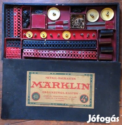 Marklin 4/A fémépítő játék eredeti állapotában eladó