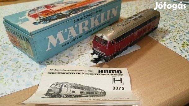 Marklin Hamo H0 mozdony 8375.Uj használat mentes állapotban