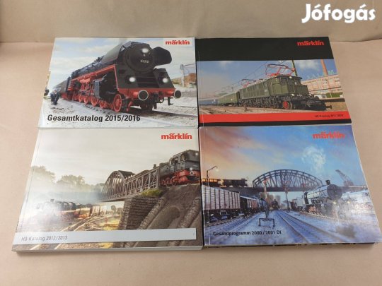Marklin Vasútmodell Katalógus - Évkönyv - 18 db