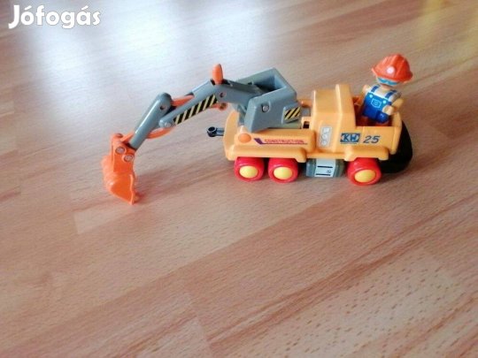 Markoló kisautó - fordul, emel, kanalaz