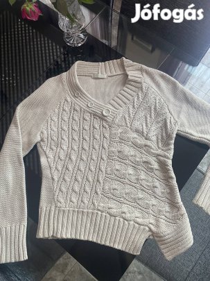 Marks&Spencer mutatós, kötött pulóver M (12)-es méret