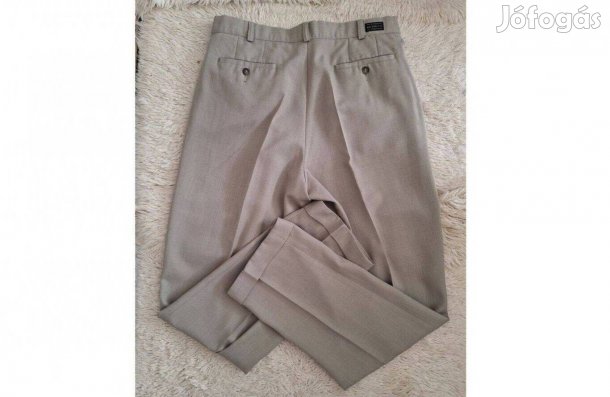 Marks & Spencer elegáns férfi világos színű nadrág W34 L33