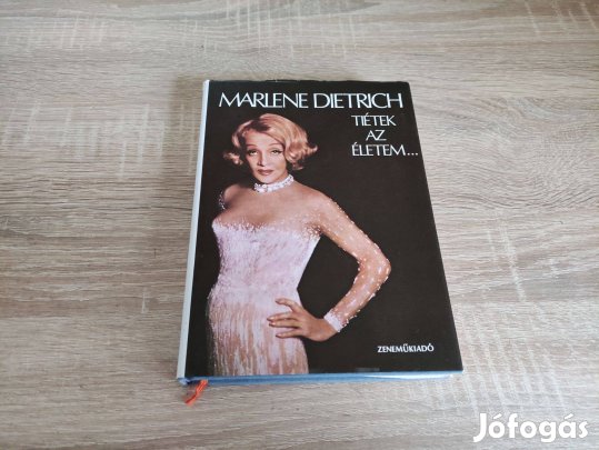 Marlene Dietrich életrajzi könyve