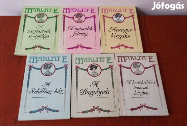 Marlitt E. könyvcsomag / 6 db könyv