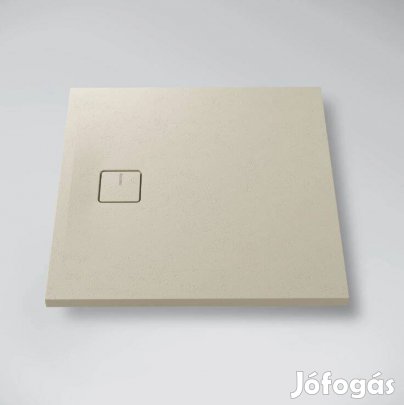 Marmy Loft Zuhanytálca 90X90cm gucci latte+lefolyótakaró+szifon